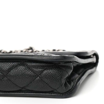 Chanel Caviar Quilted Medium French Riviera Flap Black 12 of 12