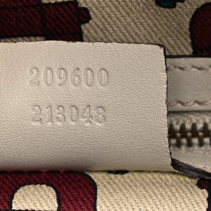 Gucci Guccissima Medium Babouska Dome Satchel Ivory 7 of 12
