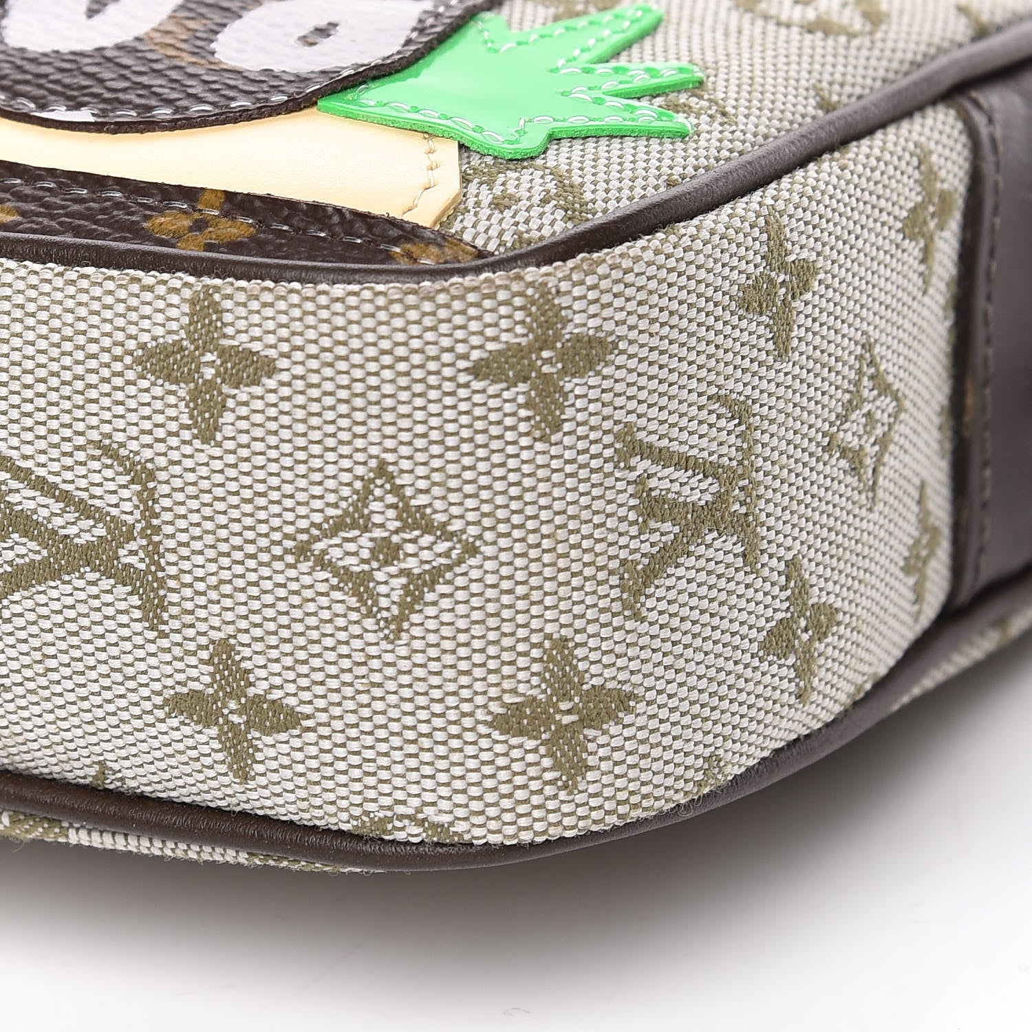 Louis Vuitton Mini Monogram Conte de Fees Mushroom Pochette Kaki 14 of 16