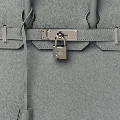 Hermes Togo Birkin 30 Gris Mouette 8 of 11