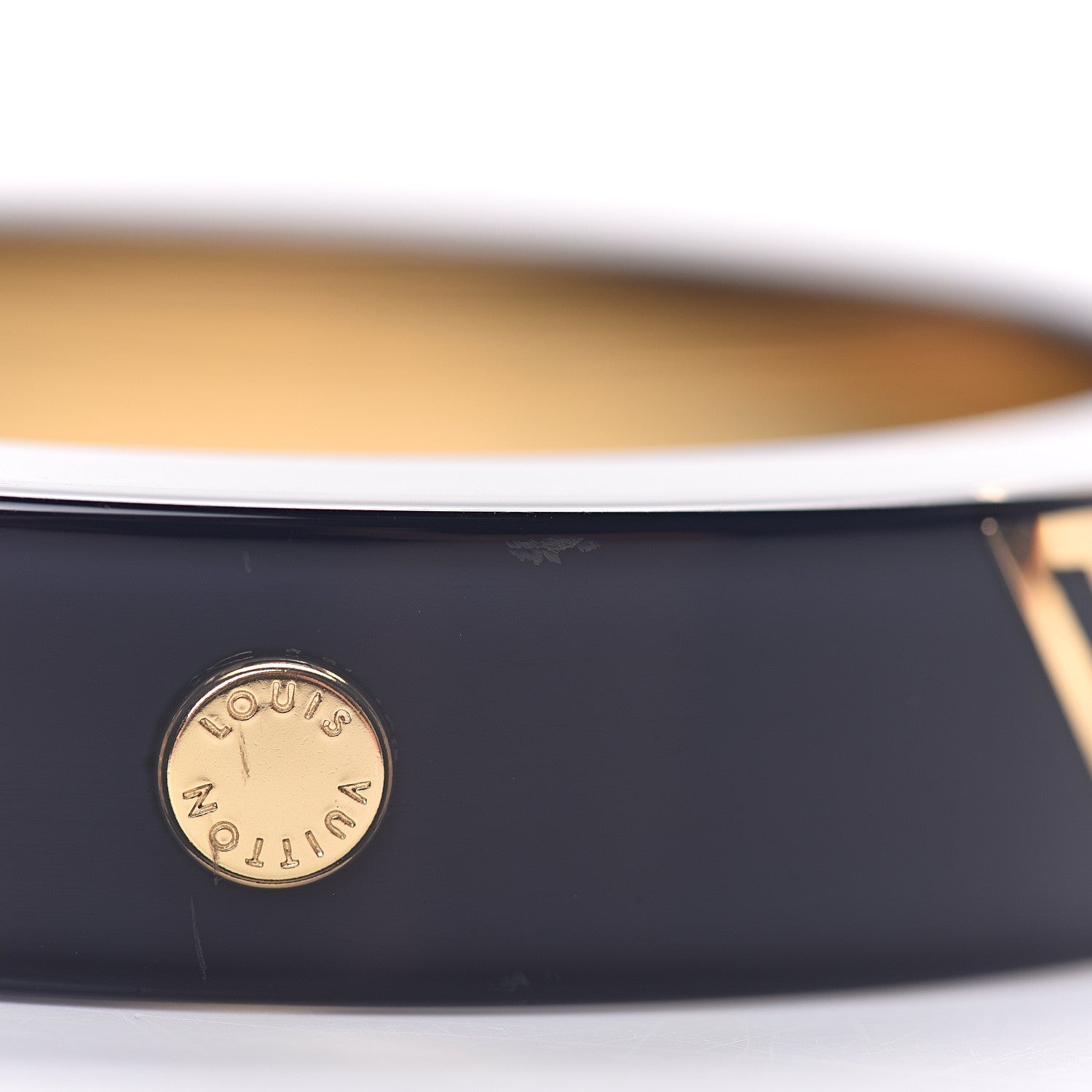 Louis Vuitton Resin Wanted Bracelet M Black 5 of 6