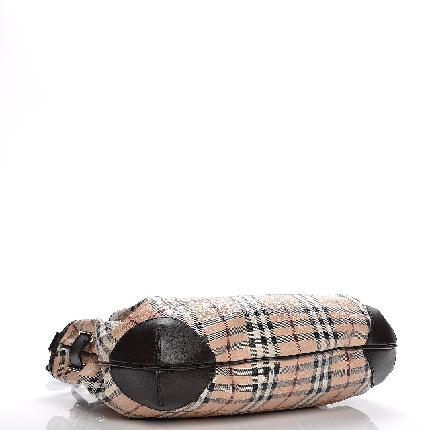Burberry Haymarket Check Medium Willenmore Hobo Chocolate 4 of 12