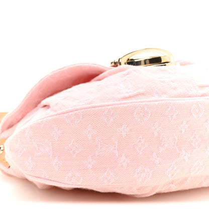 Louis Vuitton Monogram Denim Sunset Washed Pink 7 of 9