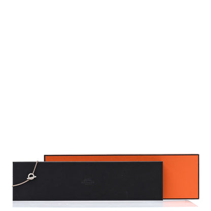 Hermes 18K Rose Gold Diamond Finesse Bracelet ST 4 of 4