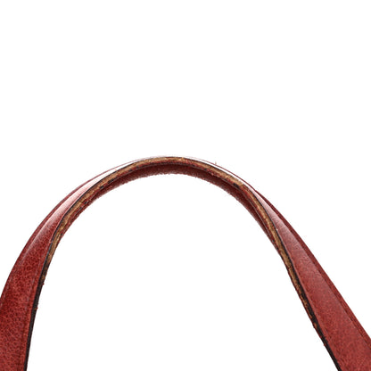 Gucci Suede Medium 1973 Top Handle Satchel Red 17 of 18