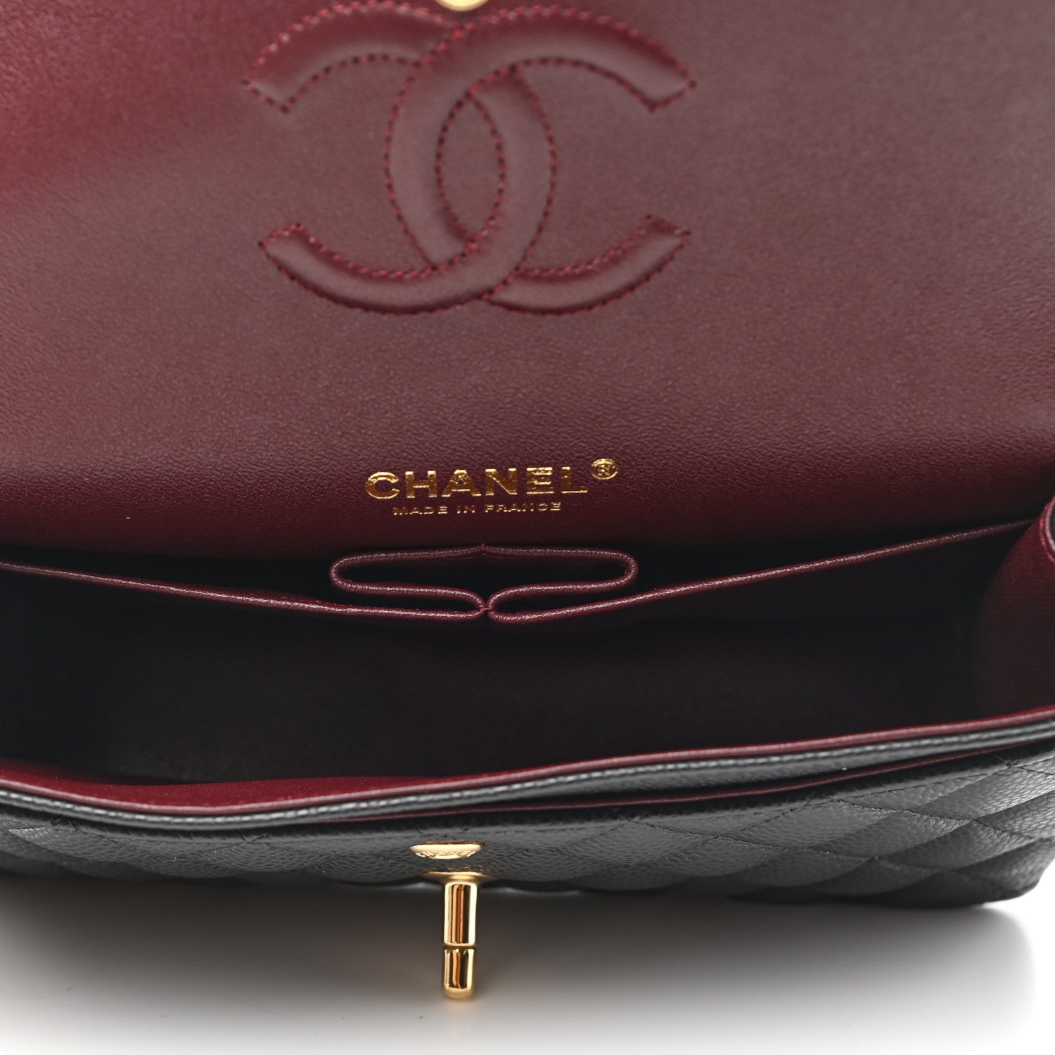 Chanel Caviar Quilted Small Double Flap Black 5 of 9