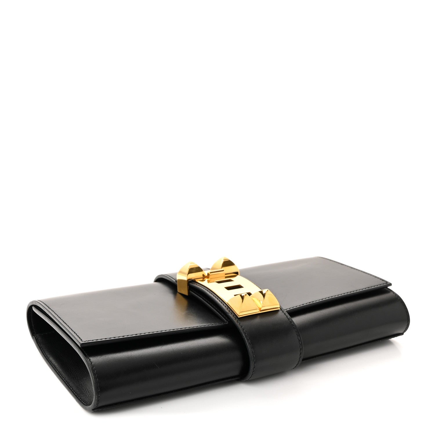 Hermes Box Medor 29 Clutch Black 4 of 8