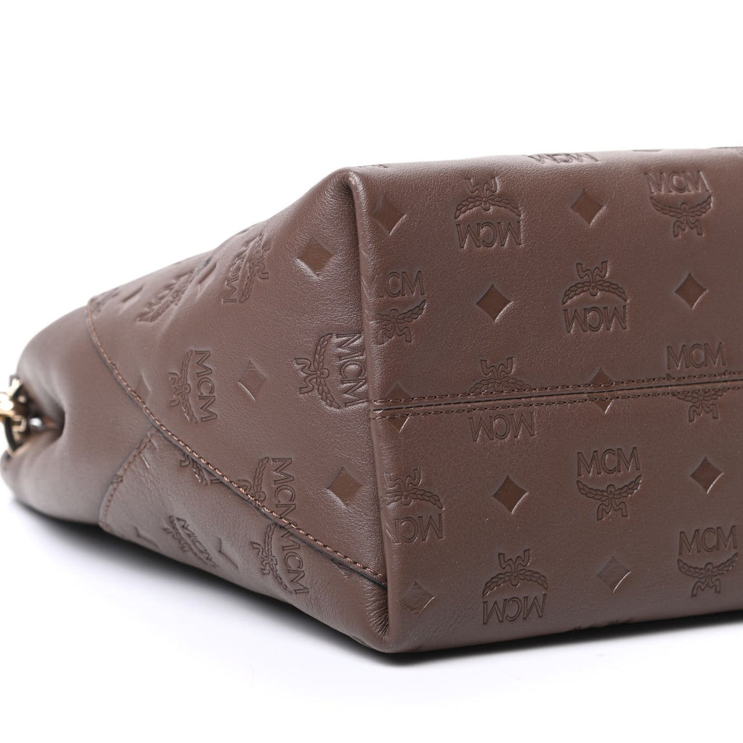 Calfskin Ottomar Monogram Medium Klara Hobo Chestnut