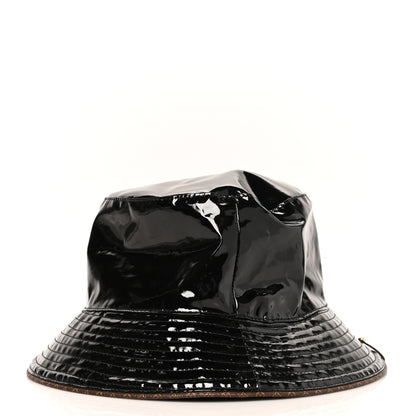 Louis Vuitton Patent Monogram Bob Bucket Hat S Black 5 of 7