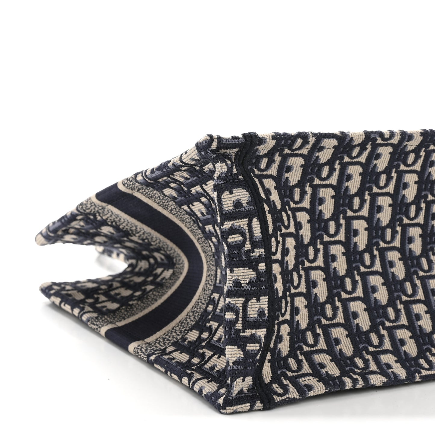 Oblique Medium Book Tote Blue Multicolor