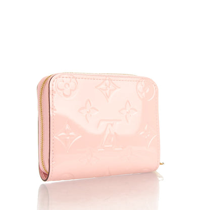 Louis Vuitton Vernis Zippy Coin Purse Rose Ballerine 3 of 7