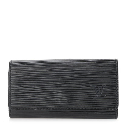 Louis Vuitton Epi Multicles 4 Key Holder Black 1 of 9