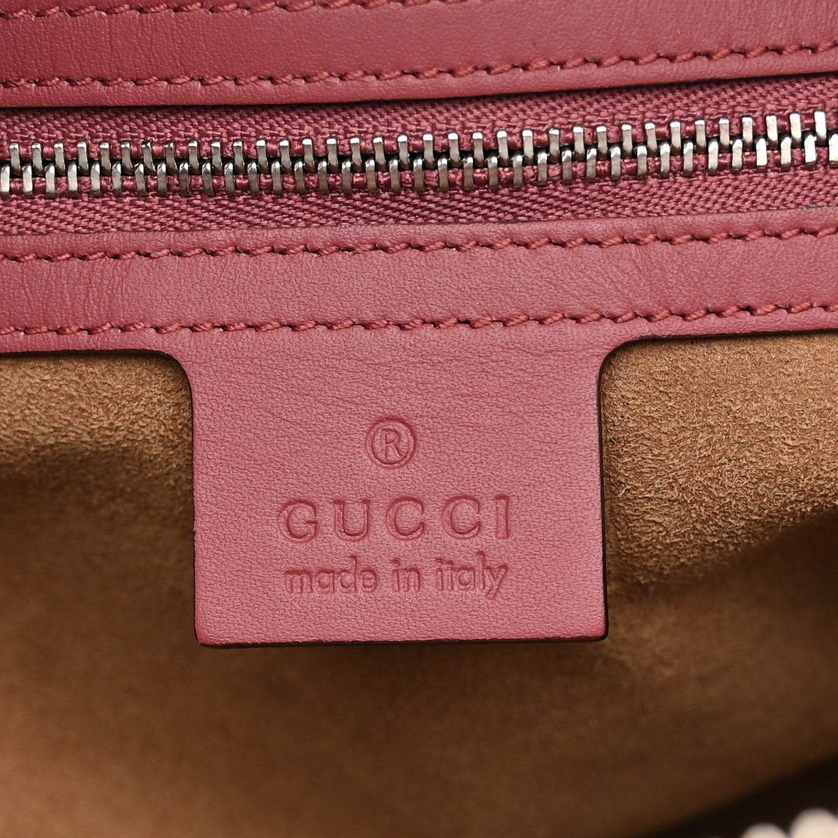 Gucci GG Supreme Monogram Blooms Small Zip Top Tote Beige Multicolor Dry Rose 6 of 15