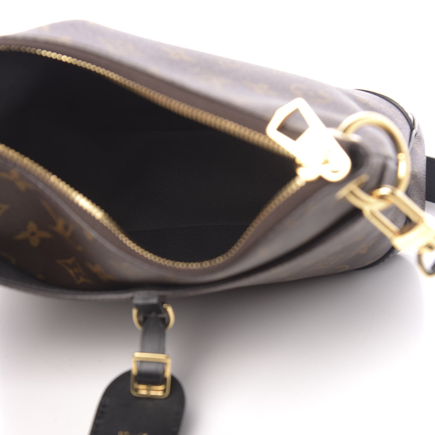 Louis Vuitton Monogram Odeon PM Black 5 of 9
