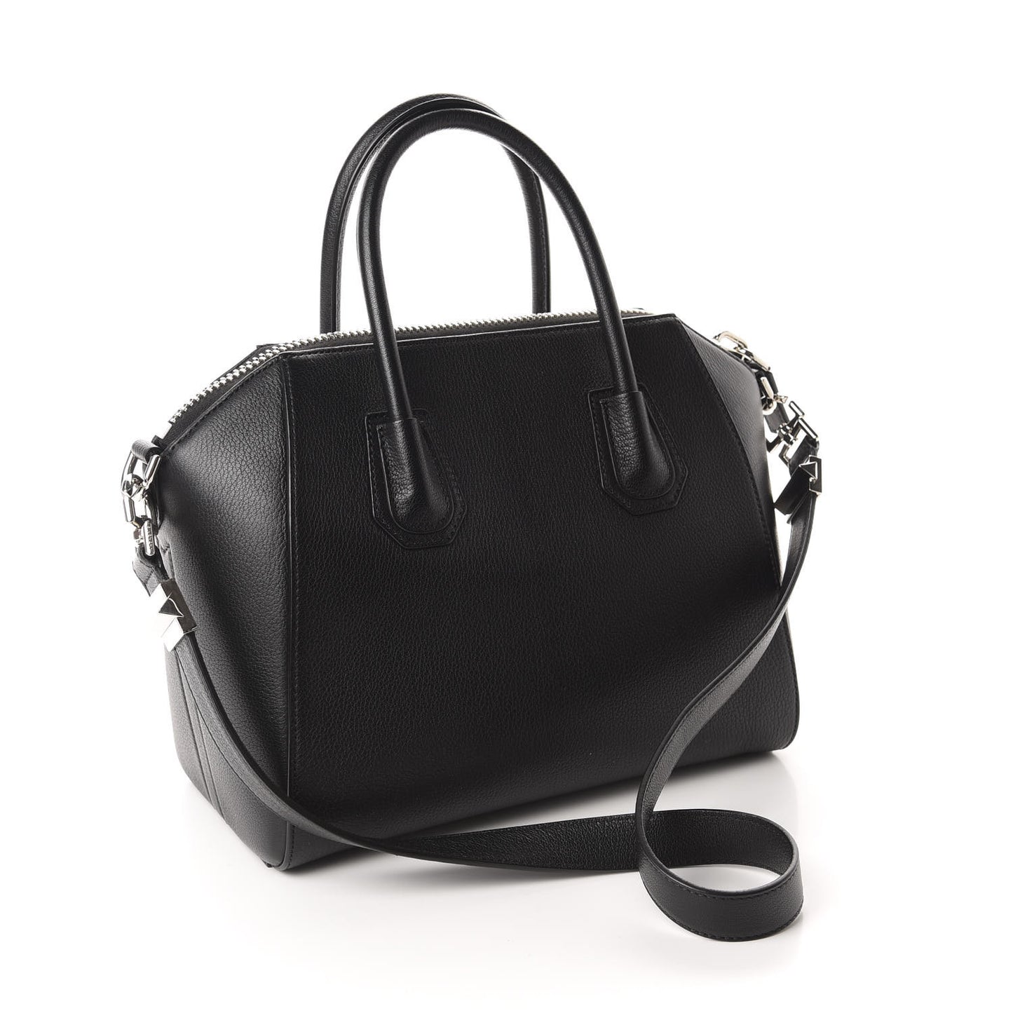 Sugar Goatskin Small Antigona Black