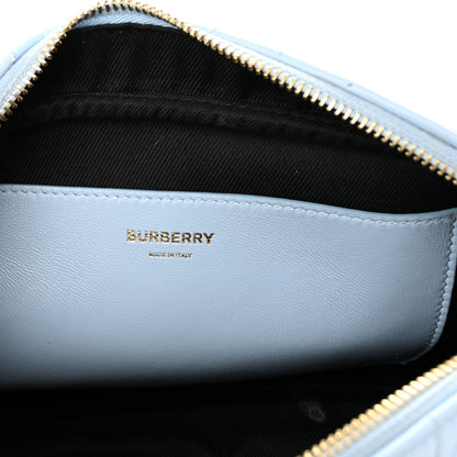 Burberry Lambskin Quilted Mini Lola Camera Bag Pale Blue 6 of 10