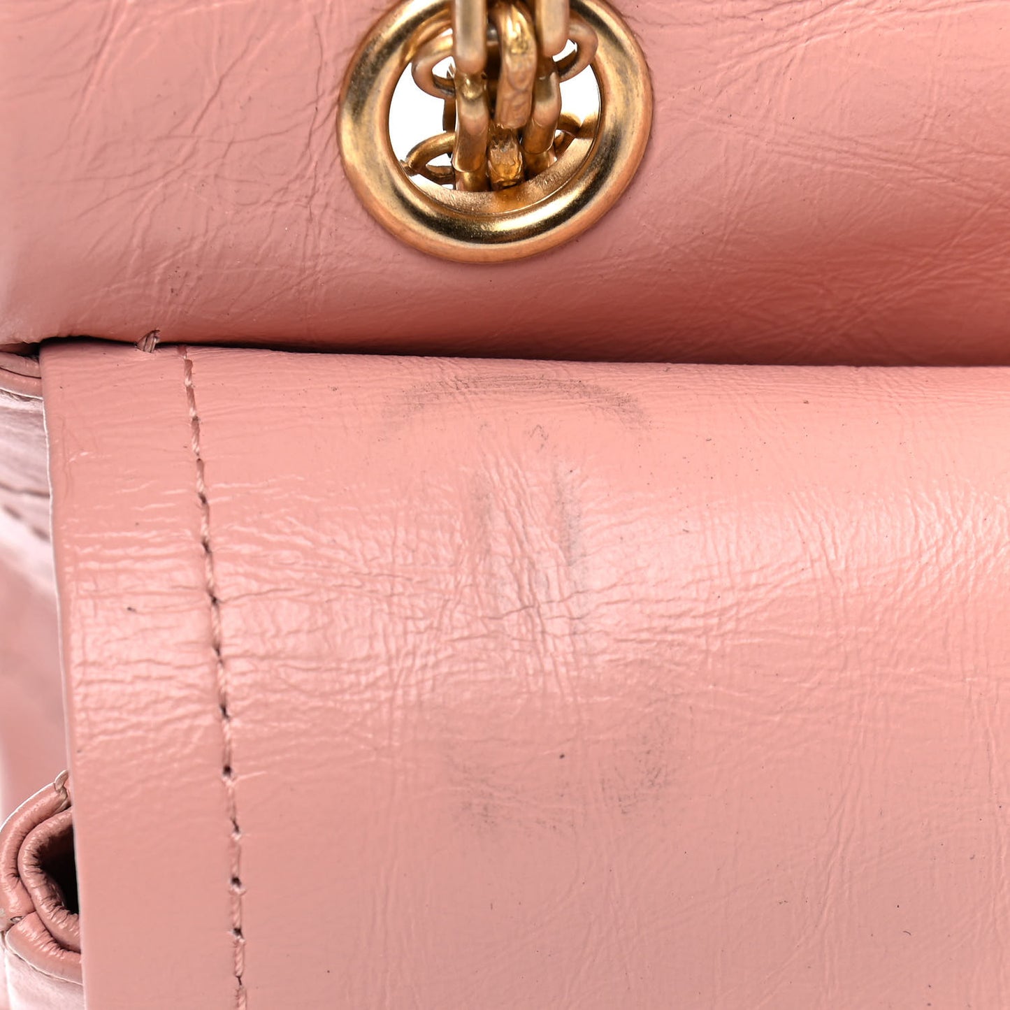 Aged Calfskin Quilted 2.55 Reissue 226 Flap Pink