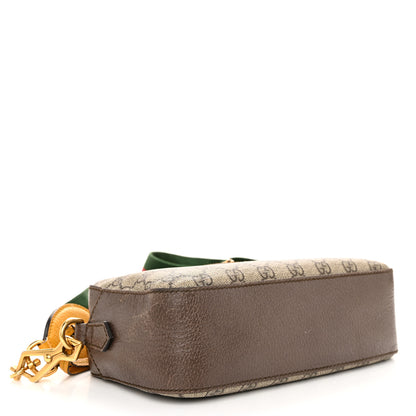 Gucci GG Supreme Monogram Web Neo Vintage Shoulder Bag Beige New Acero Crop 4 of 10