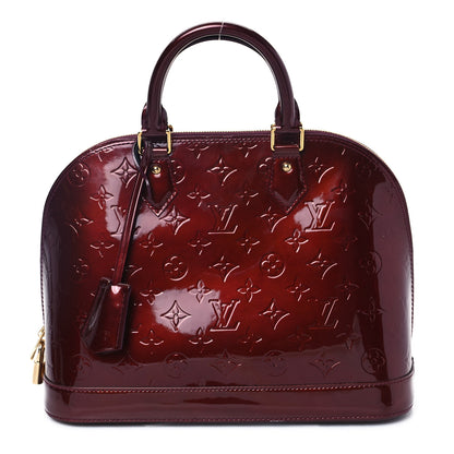 Louis Vuitton Vernis Alma PM Rouge Fauviste 1 of 10