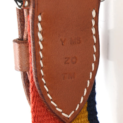 Hermes Toile Natural Bridle Robocar II Dog Collar M Dark Irish 4 of 4