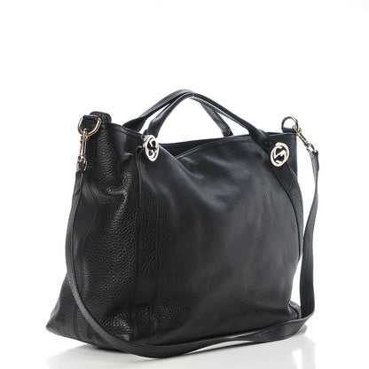 Gucci Pebbled Calfskin Medium Miss GG Top Handle Bag Light Cuir 4 of 8