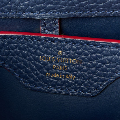 Louis Vuitton Taurillon Capucines BB Marine Rouge 6 of 9