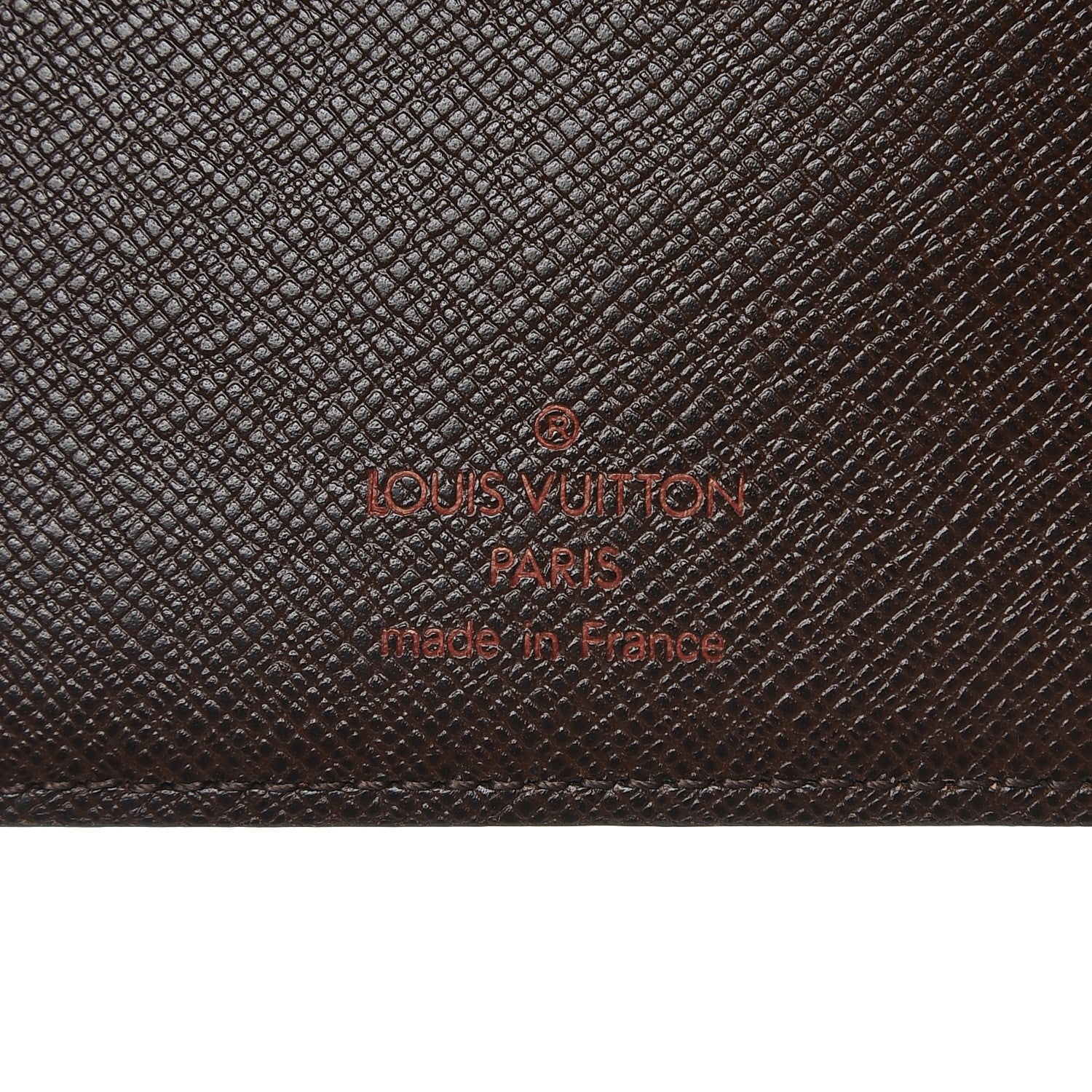 Louis Vuitton Damier Ebene Medium Ring Agenda Cover 6 of 7