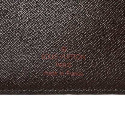 Louis Vuitton Damier Ebene Medium Ring Agenda Cover 6 of 7