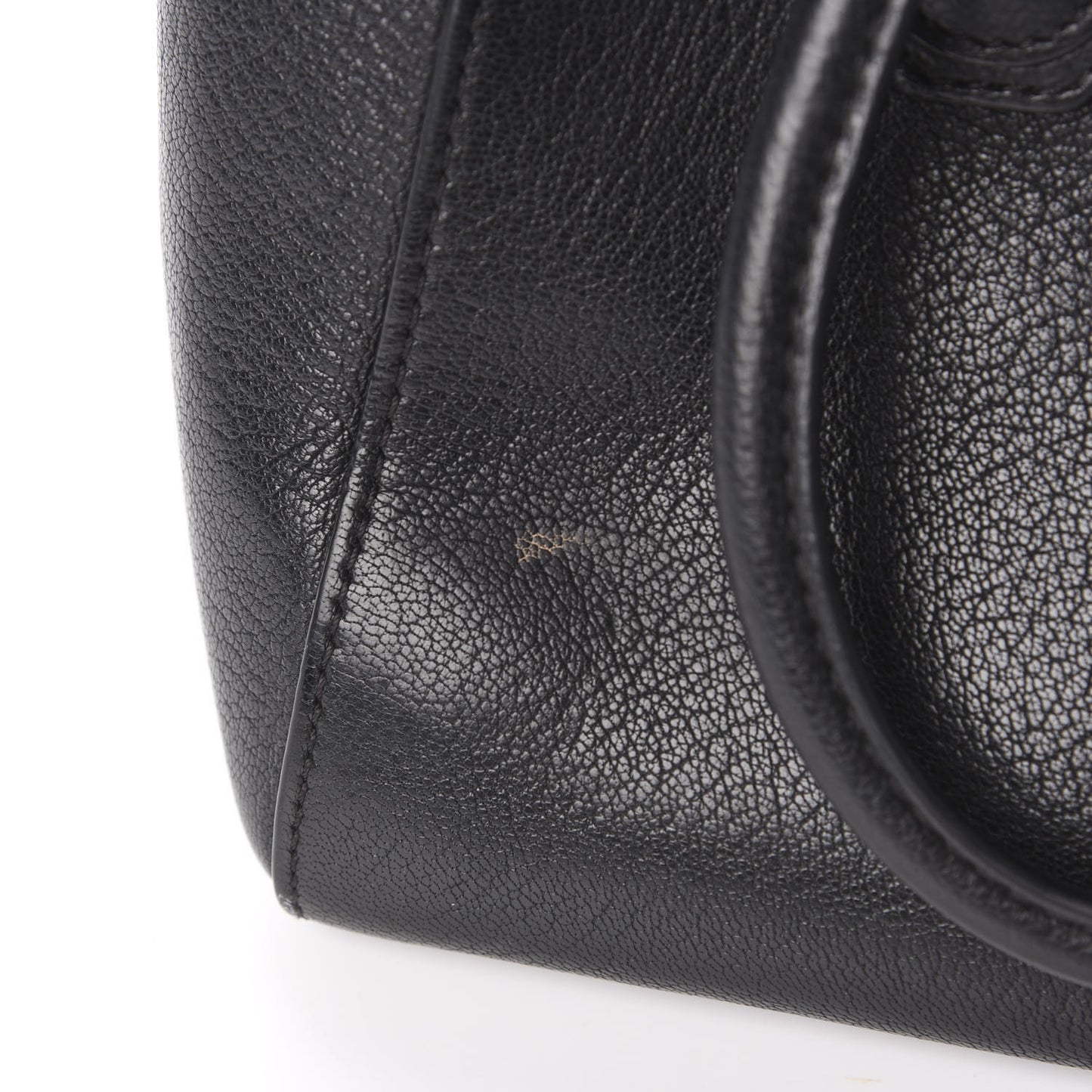 Sugar Goatskin Mini Antigona Black