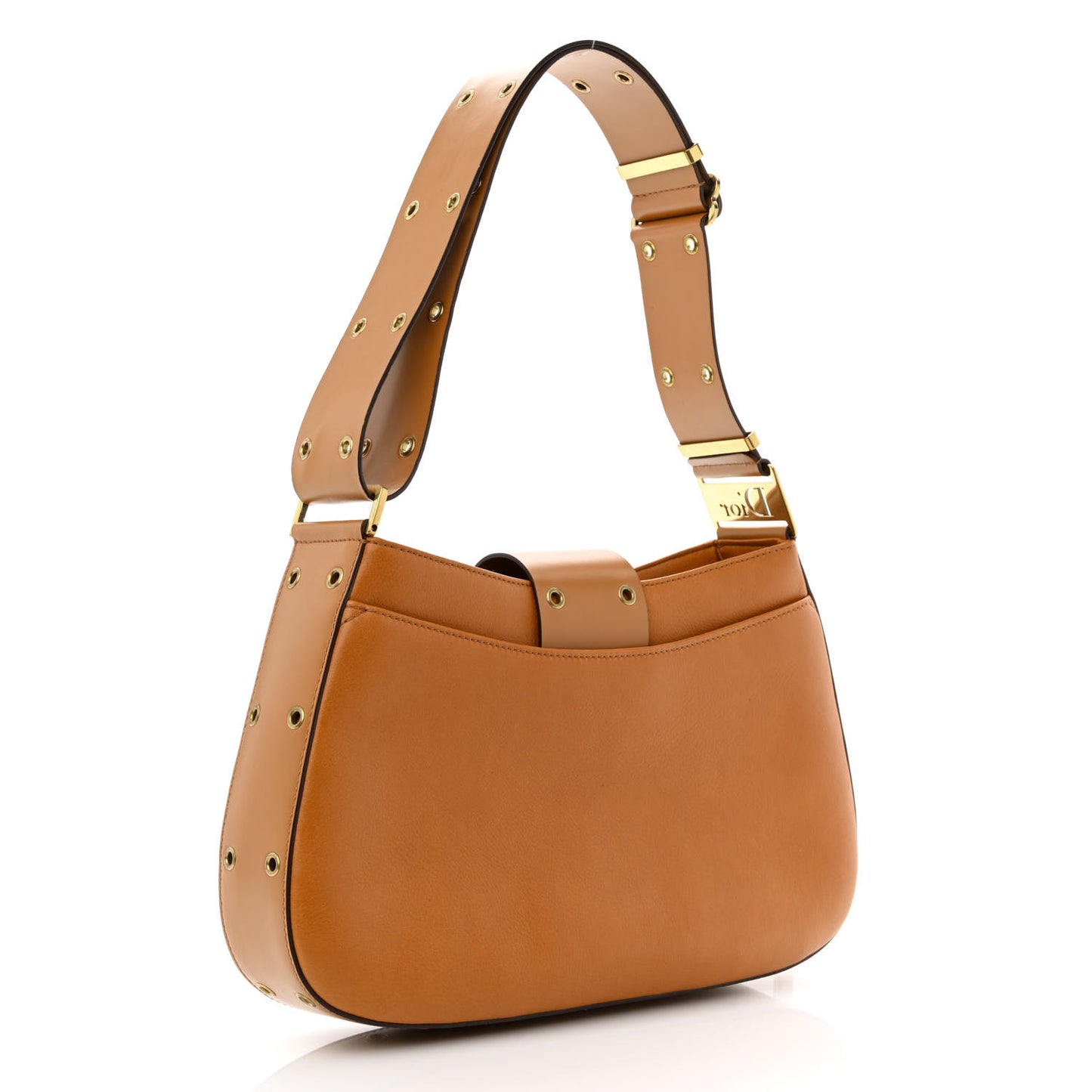 Calfskin Street Chic Large Columbus Ave Beige