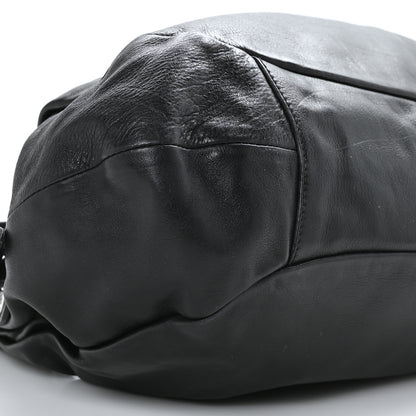 Prada Vitello Daino Shoulder Bag Black 6 of 7