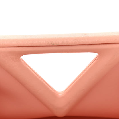 Bottega Veneta Calfskin Small The Point Triangle Bag Peachy 10 of 14