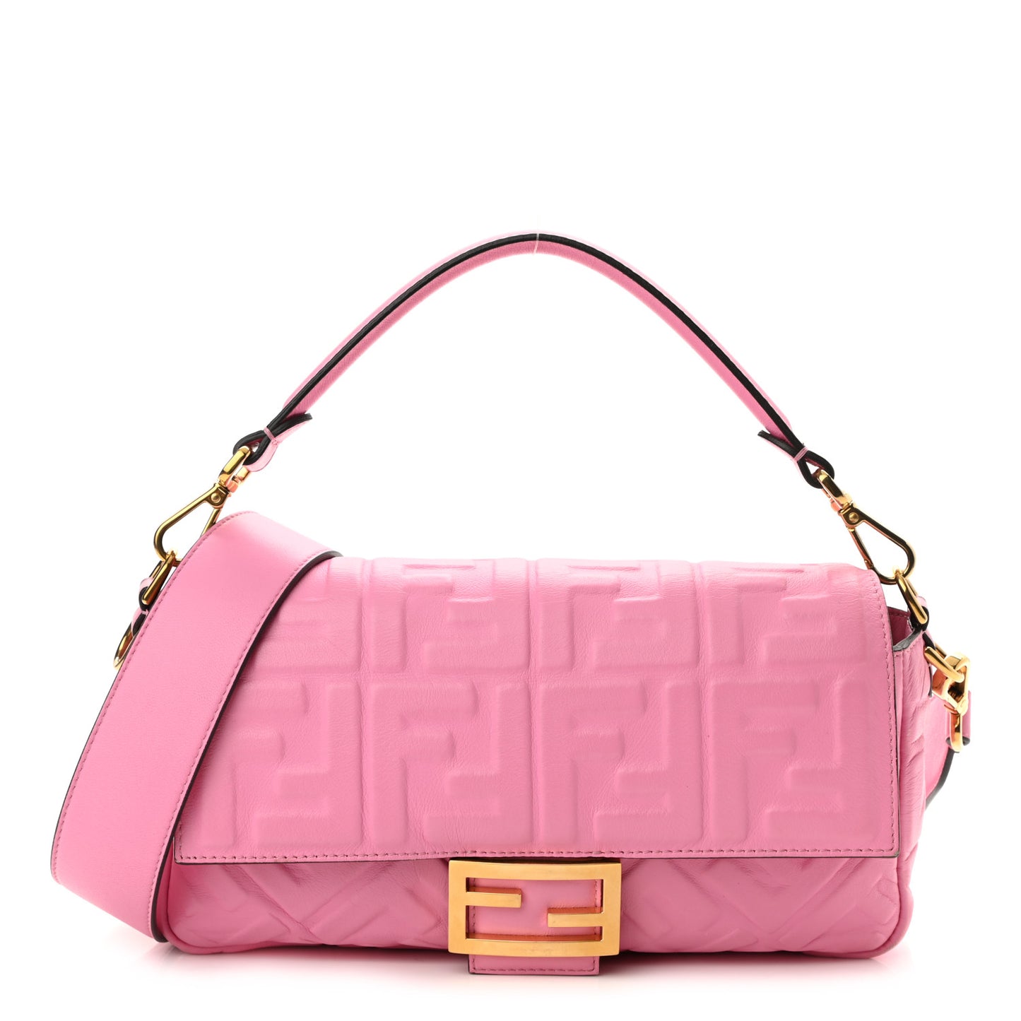 Nappa FF 1974 Embossed Baguette Lollypop
