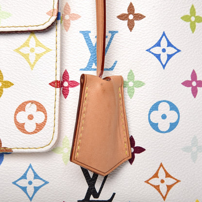 Louis Vuitton Monogram Multicolor Alma GM White 7 of 13