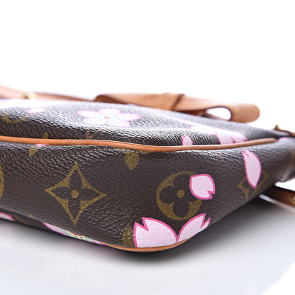 Louis Vuitton Monogram Cherry Blossom Pochette Accessories Brown 10 of 15