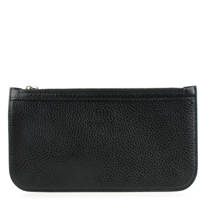 Gucci Pebbled Calfskin Zip Pouch Black 1 of 8