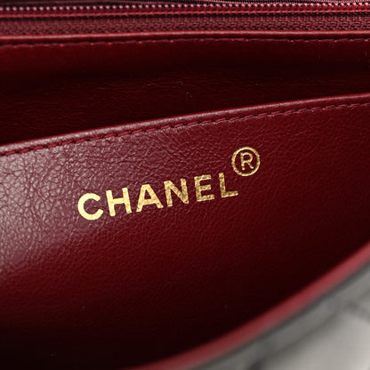 Chanel Lambskin Quilted Medium Single Flap Black 6 of 12