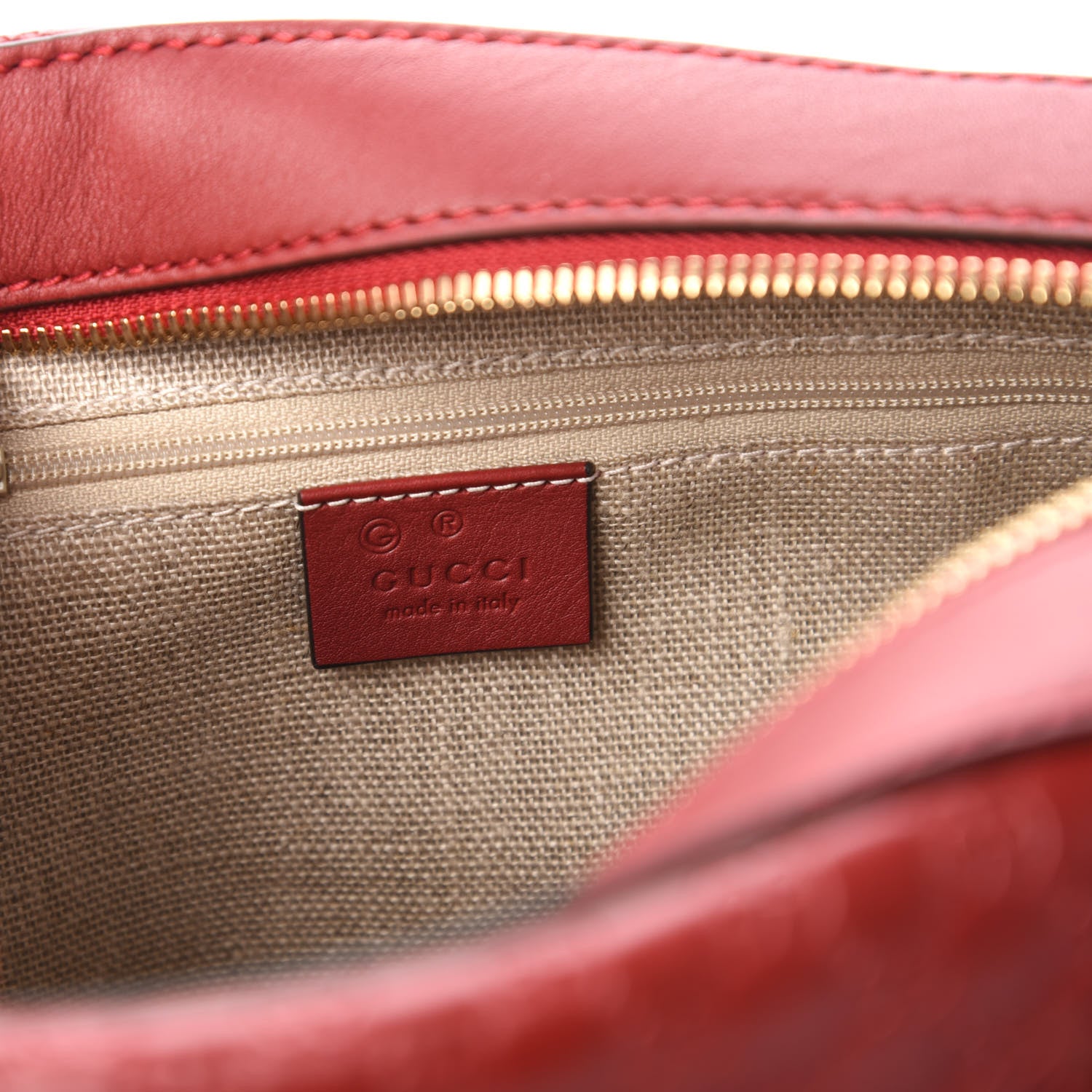 Gucci Soft Microguccissima Medium Crossbody Bag Rosso 8 of 10