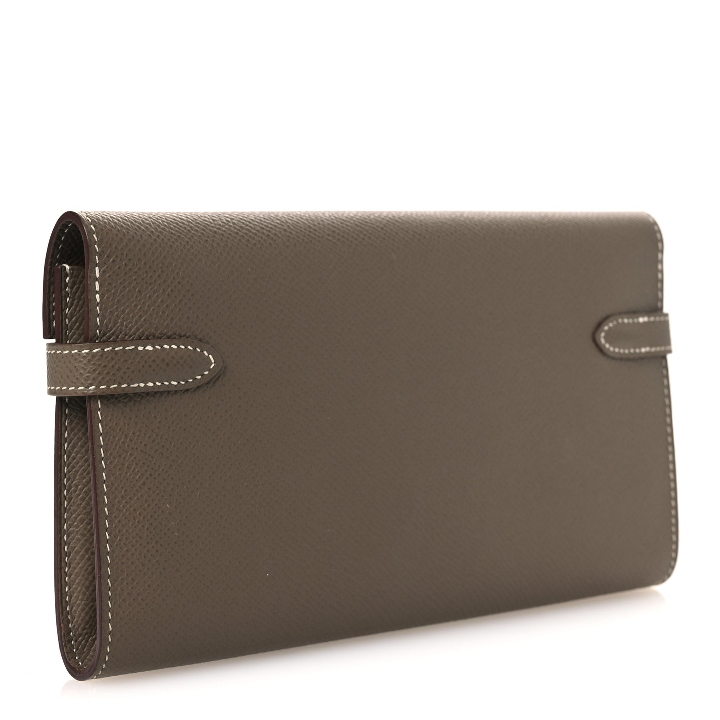 Epsom Kelly Longue Wallet Etoupe