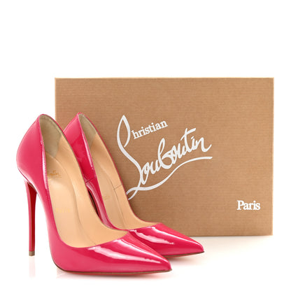 Christian Louboutin Patent So Kate 120 Pumps 36 Rosa 9 of 9