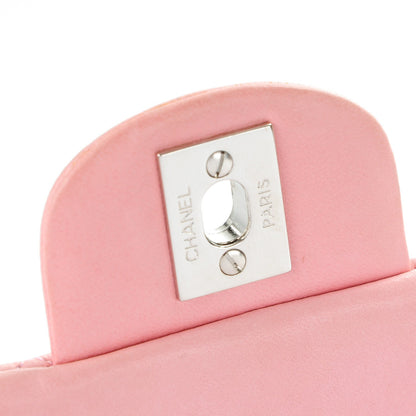 Chanel Lambskin Medium Heart Valentine Flap Pink 8 of 8