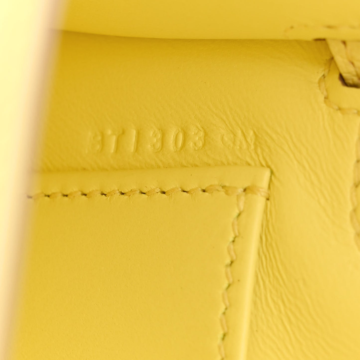 Chevre Mysore Mini Kelly Sellier 20 Limoncello