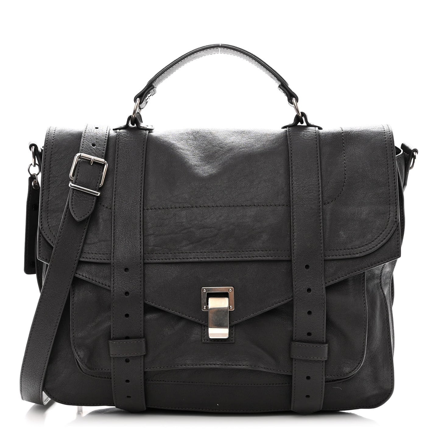 Lambskin Large PS1 Satchel Pepe