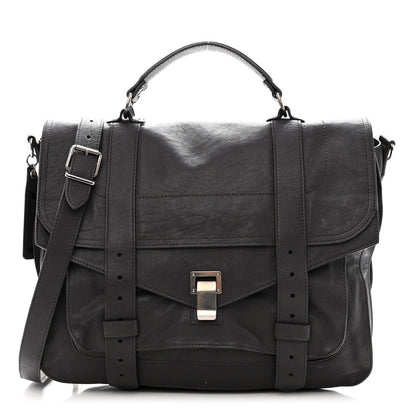 Proenza Schouler Lambskin Large PS1 Satchel Pepe 1 of 10