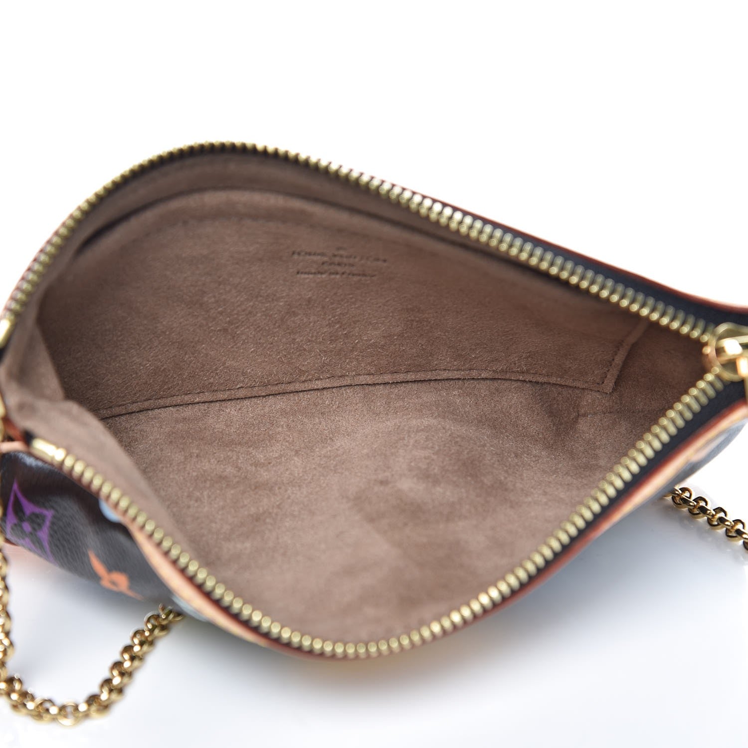 Louis Vuitton Monogram Multicolor Pochette Milla MM Black 5 of 7