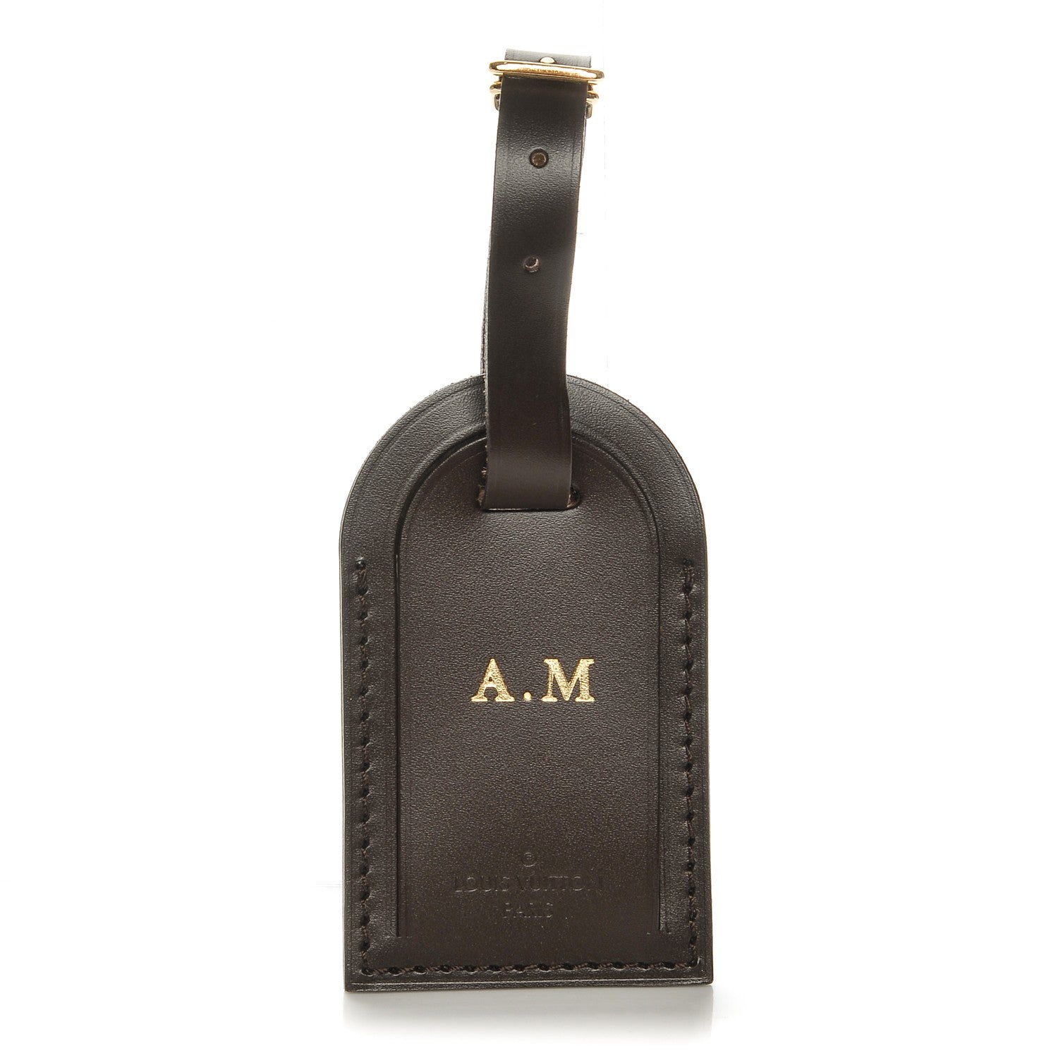 Louis Vuitton Calfskin Luggage Tag Ebene 1 of 5