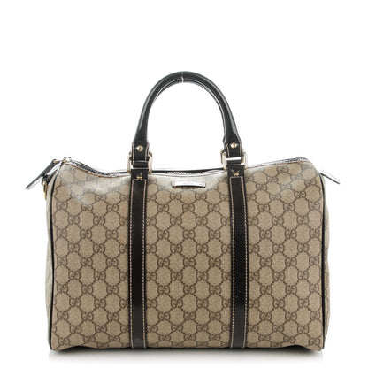 Gucci GG Plus Monogram Medium Joy Boston Dark Brown 1 of 7