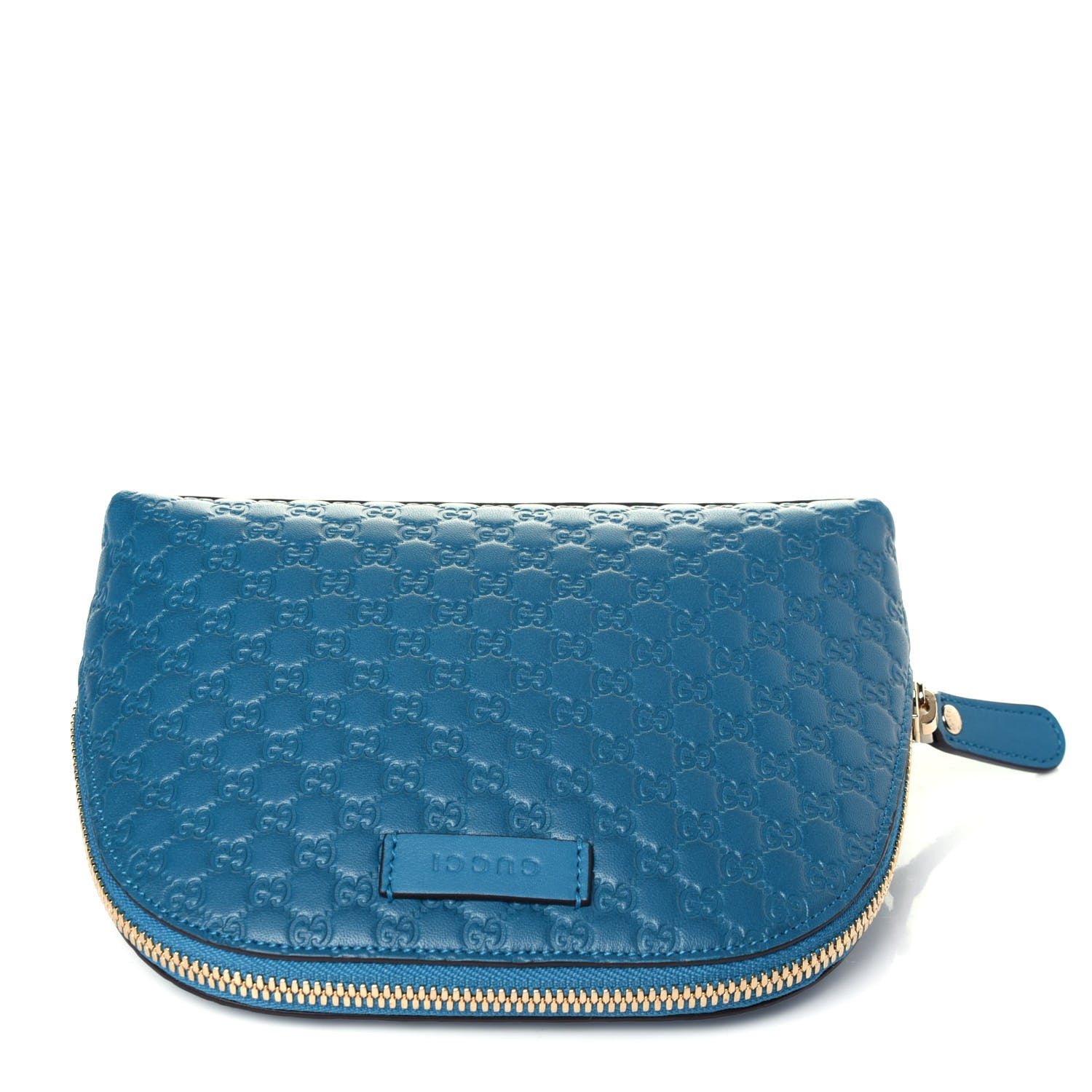 Gucci Microguccissima GG Cosmetic Case Deep Cobalt 10 of 11
