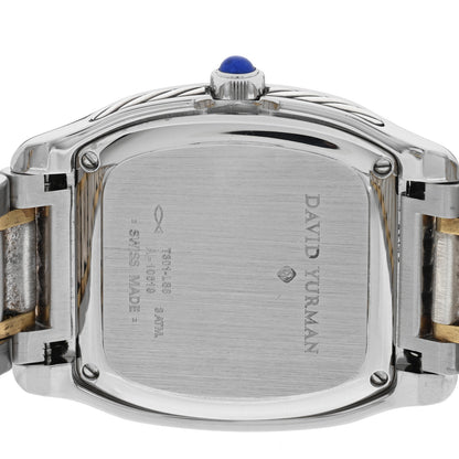 David Yurman Stainless Steel 18K Yellow Gold 35mm Thoroughbred Automatic Watch 4 of 5