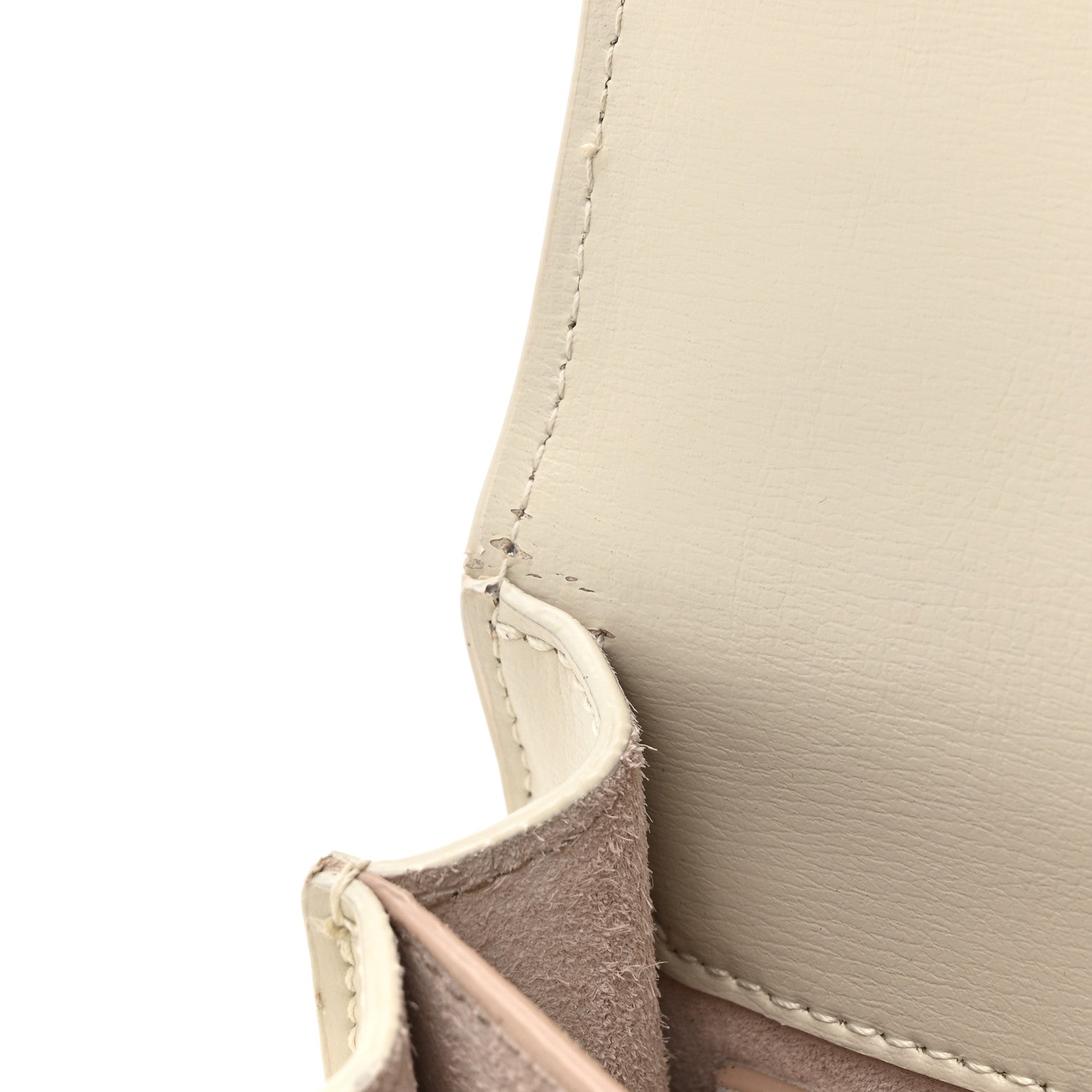 Saint Laurent Calfskin Medium Monogram Sunset Crema Soft 13 of 14